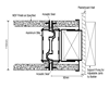 sketch of adjustable jamb - fineline